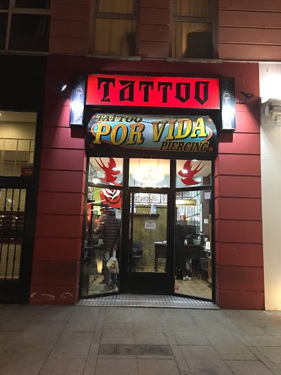 Por Vida Tattoo Madrid foto principal del estudio